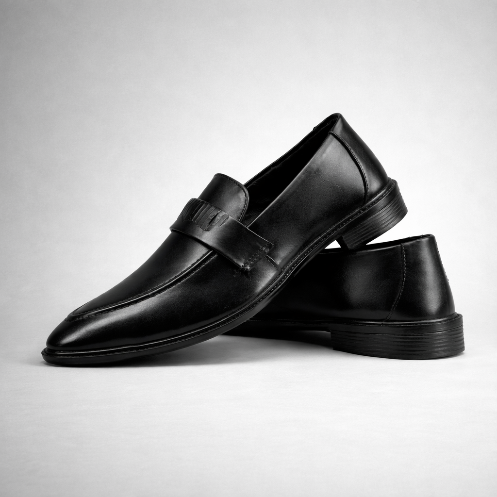 Classic Penny Loafers Black