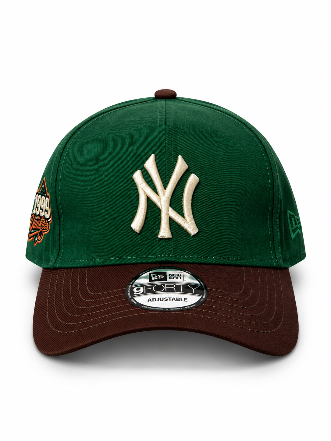 Premium two tone new york 1999 adjustable baseball cap