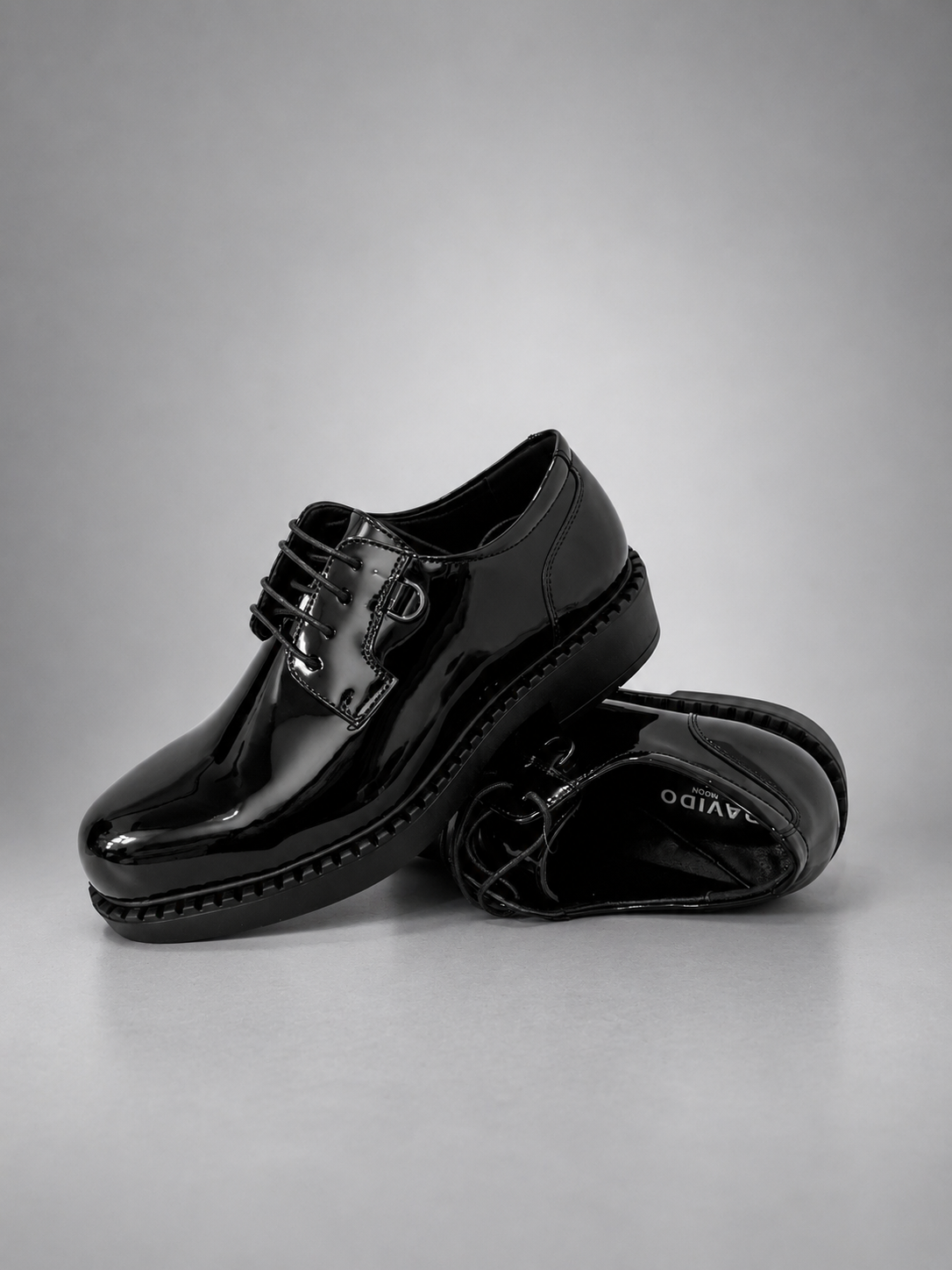 Noir Gloss Derby – Patent Black