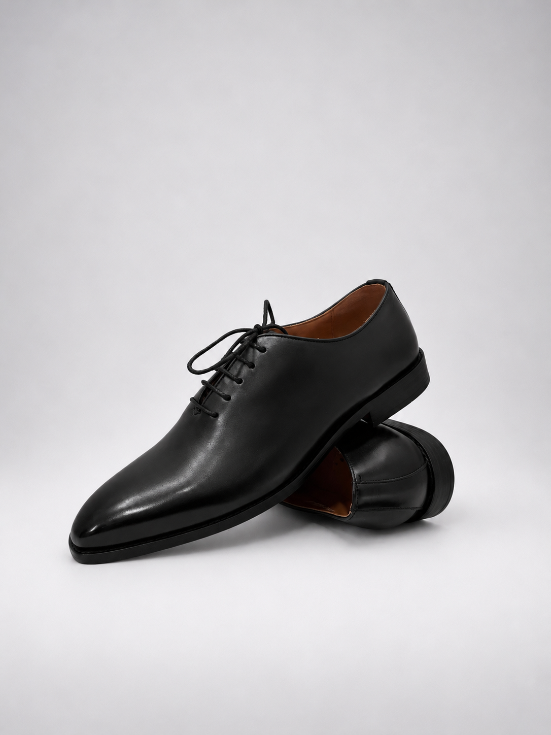 Oxford Signature Leather Derby – Classic Black