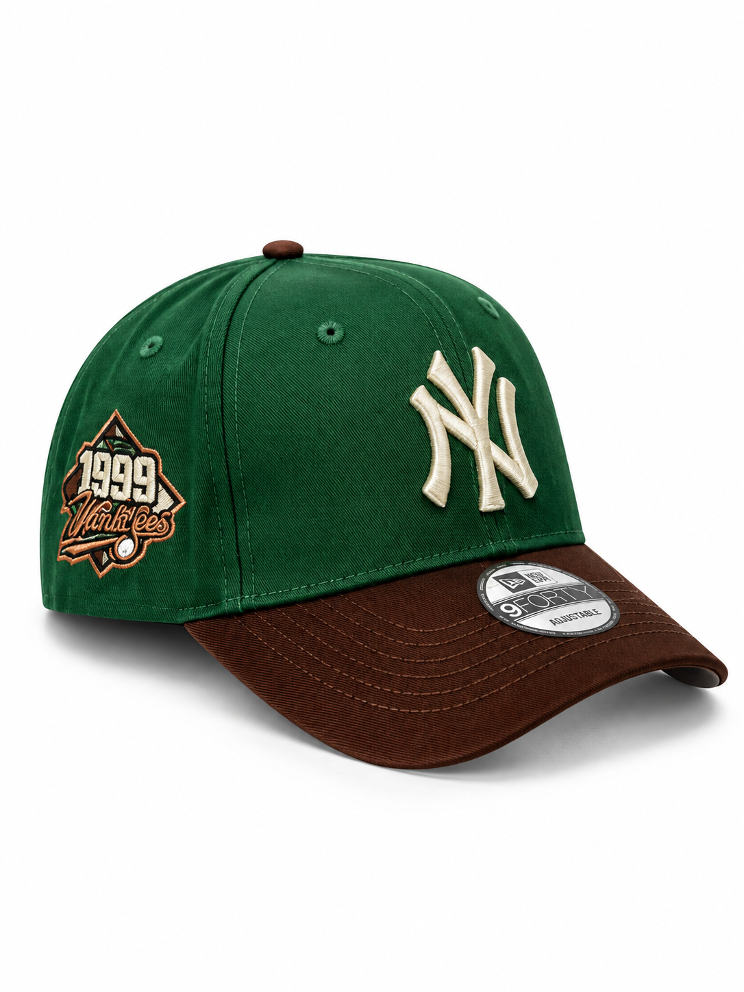 Premium two tone new york 1999 adjustable baseball cap
