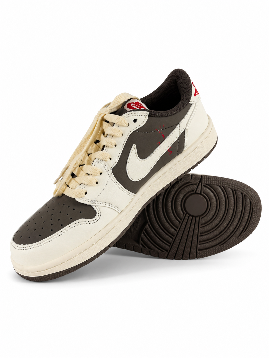 Air Jordan 1 Low Reverse Swoosh 'Dark Mocha'