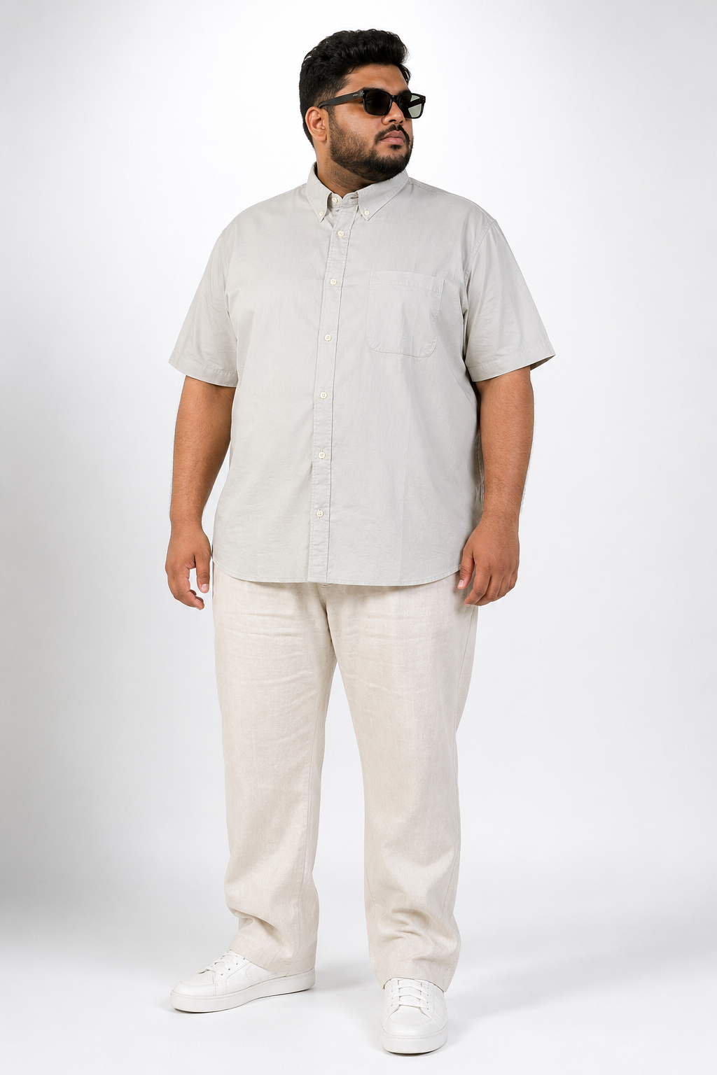 Short-Sleeve Oxford Shirt