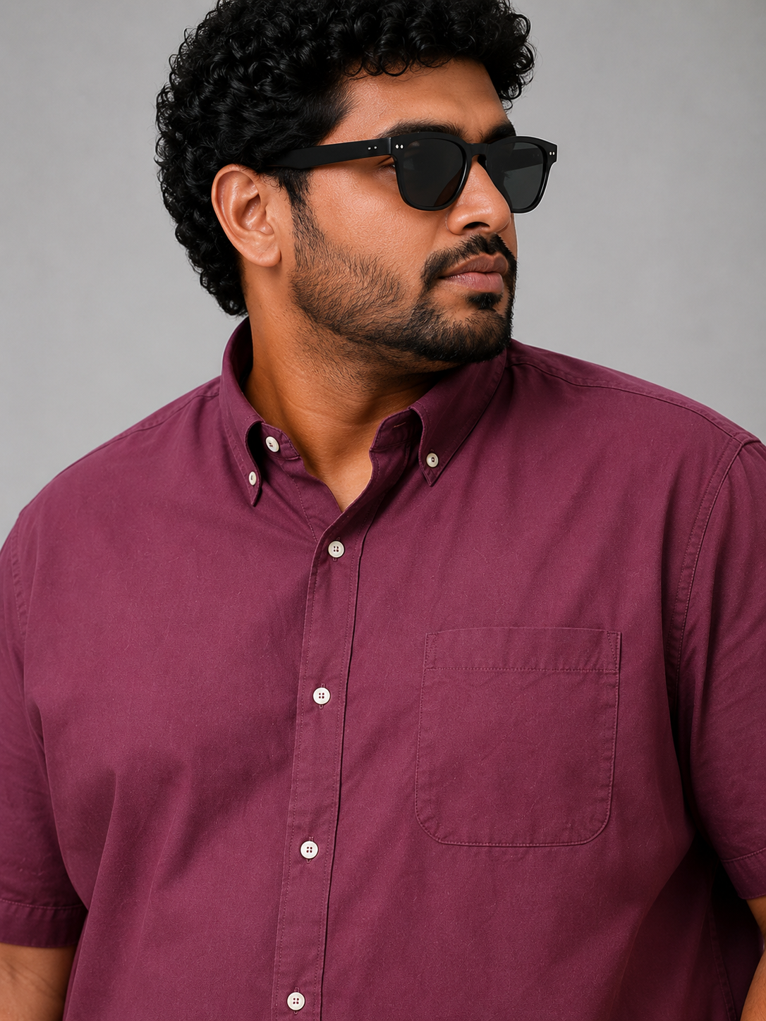 Short-Sleeve Oxford Shirt