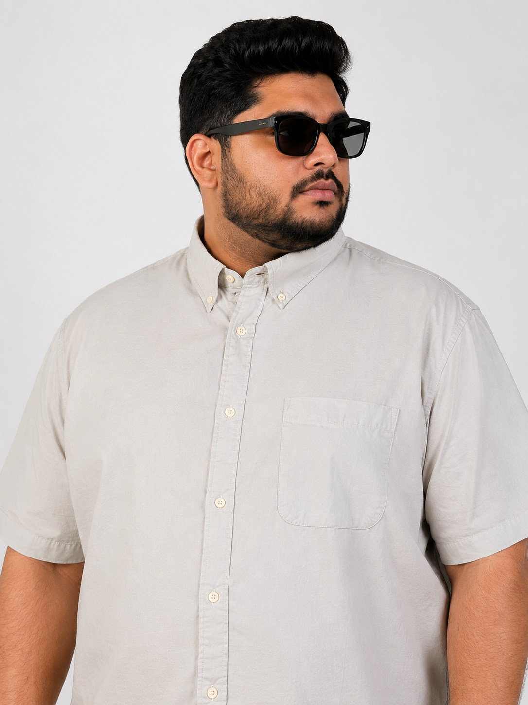 Short-Sleeve Oxford Shirt