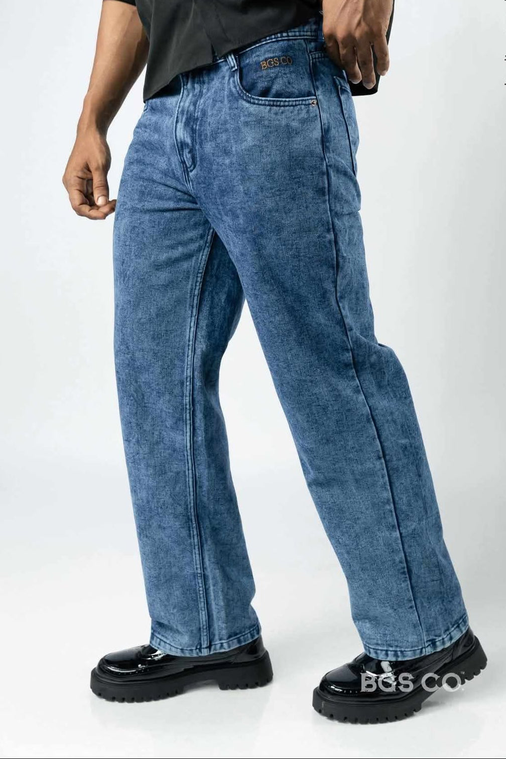 Men's Big Fold Jeans