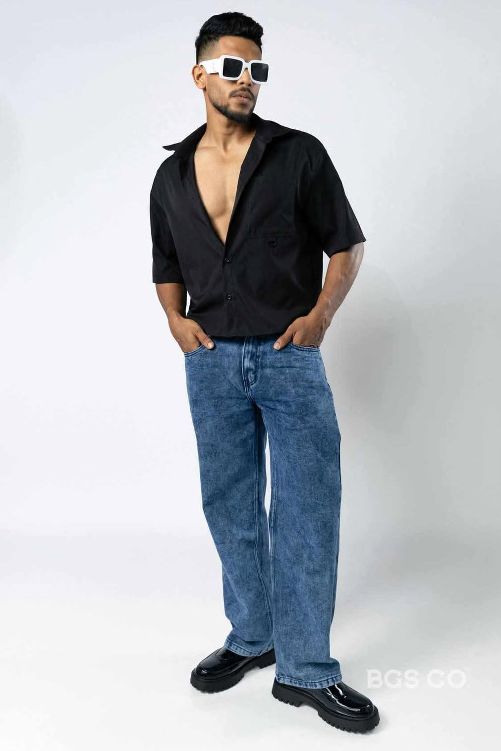 Men's Big Fold Jeans