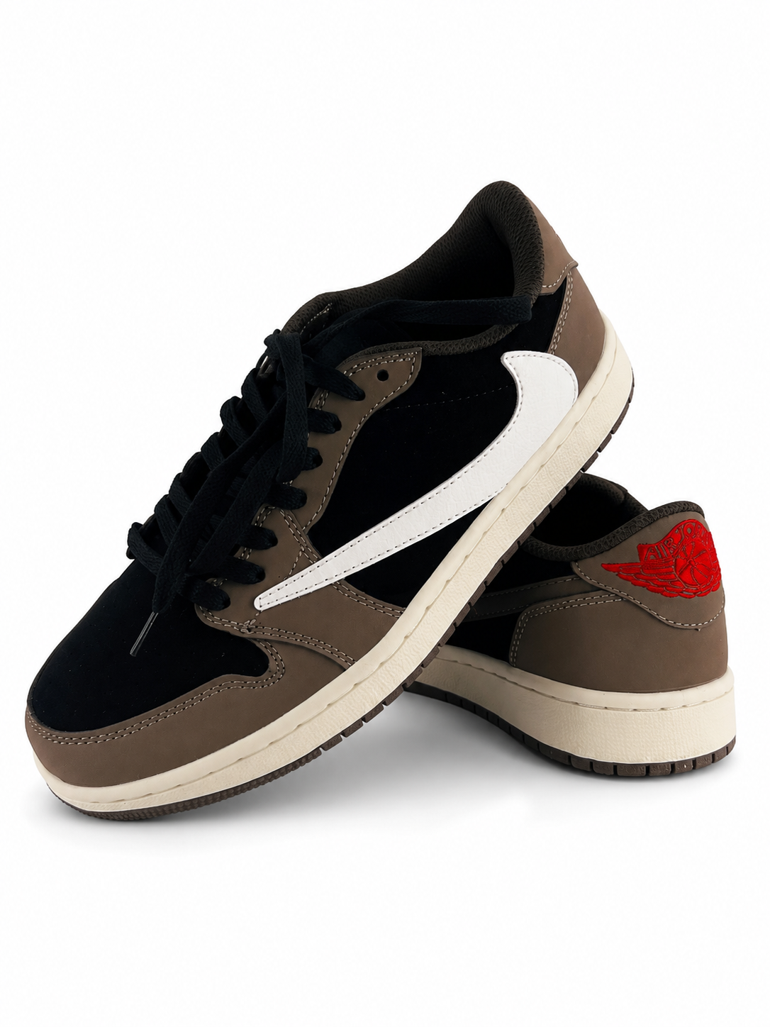 Air Jordan 1 Low Reverse Swoosh 'Mocha'