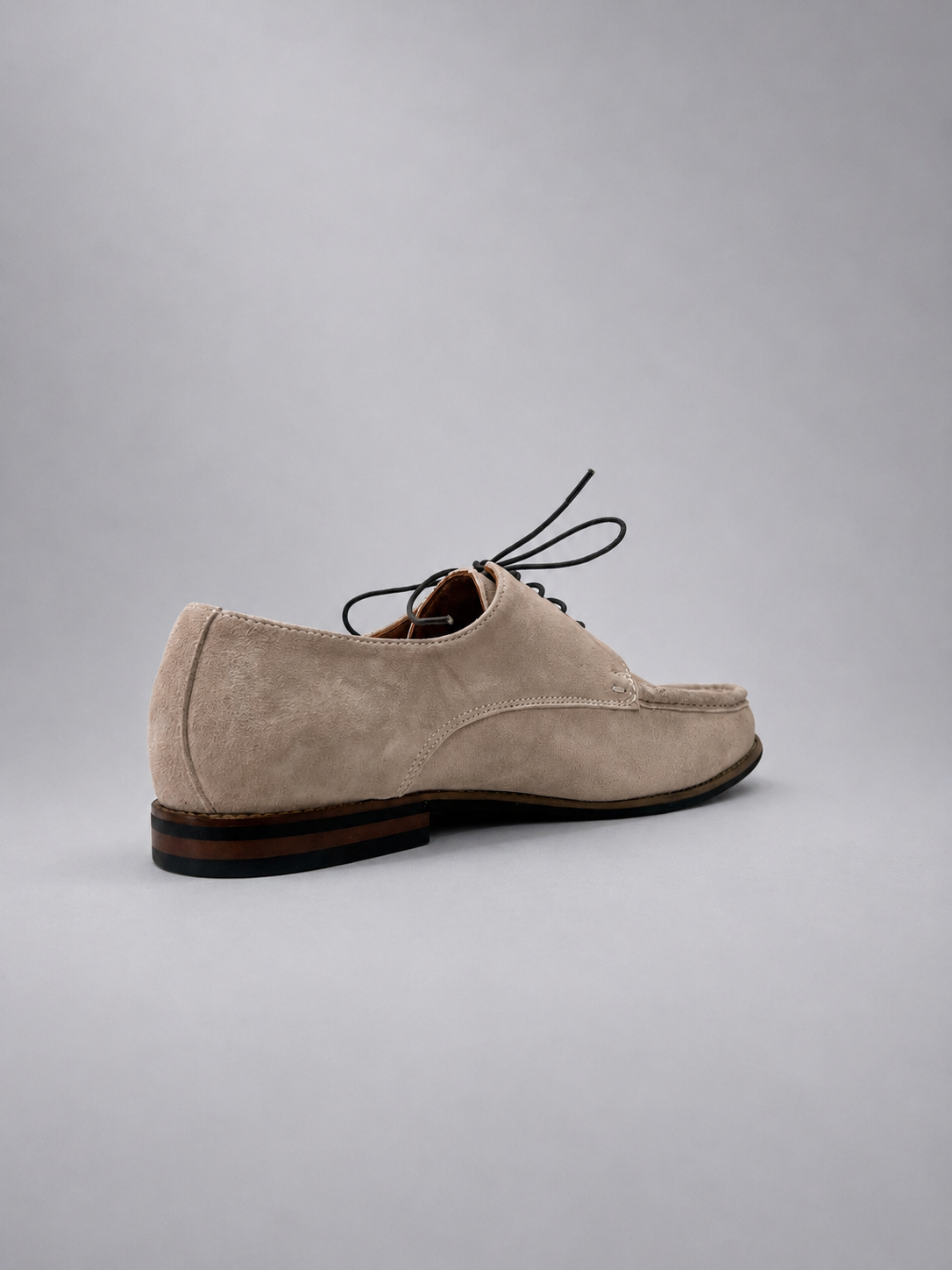 Oxford Heritage Suede Derby – Sand Beige