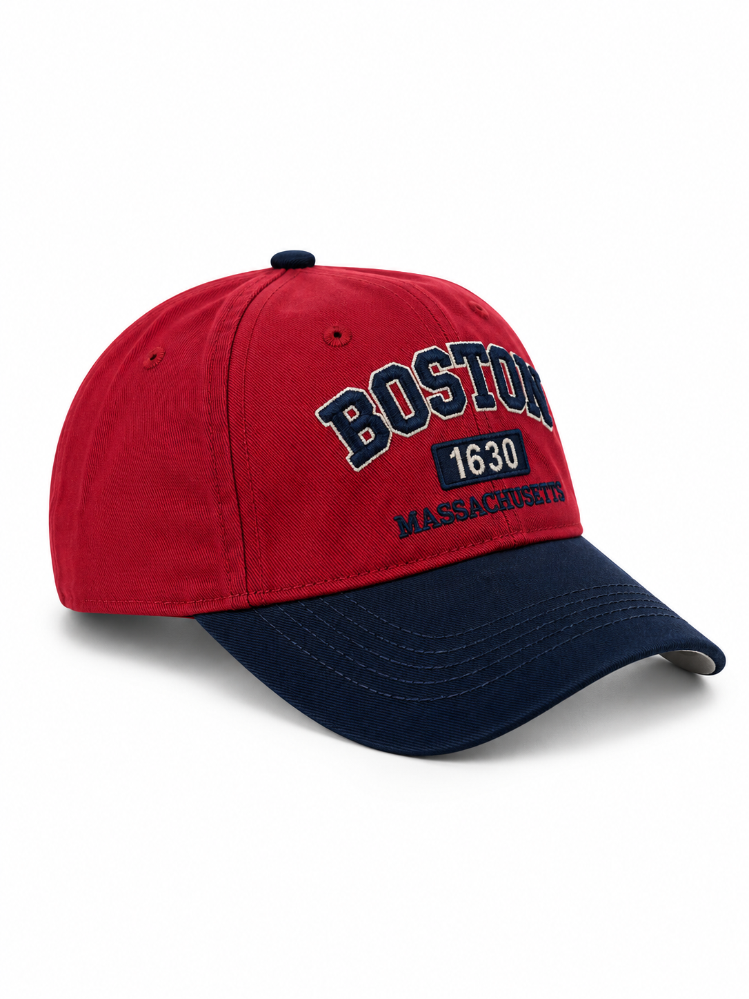 Premium two tone boston 1630 adjustable baseball cap