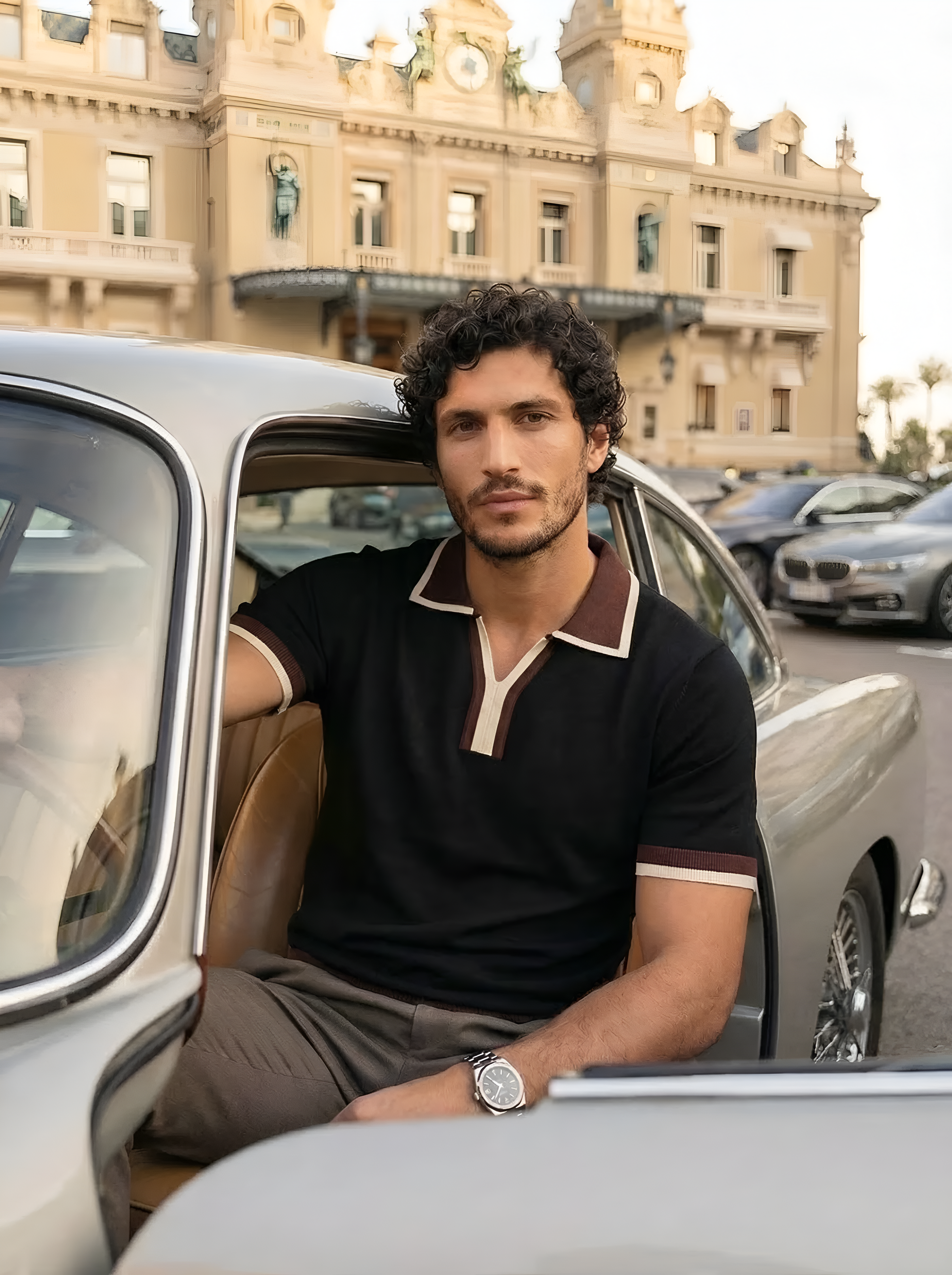 Old Money Open Collar Polo