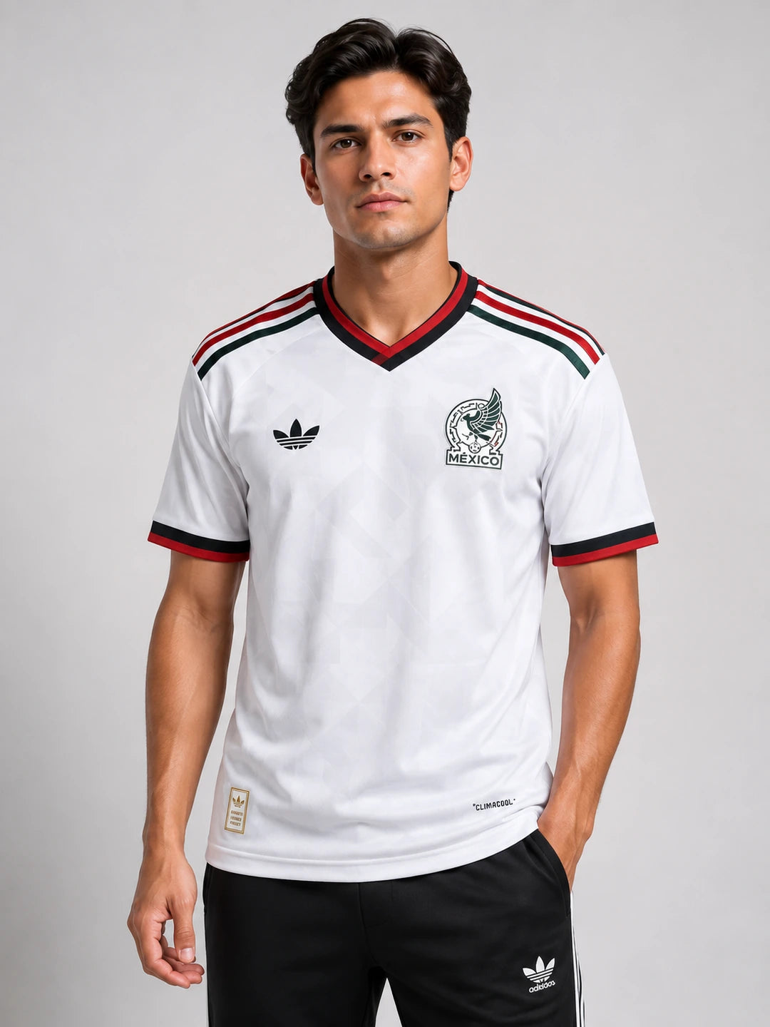 Mexico Inspired White Football Jersey